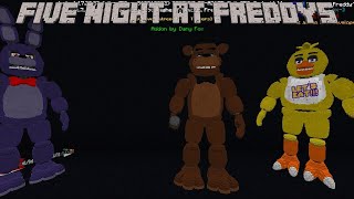 FNAF Five Night At Freddys V2 Beta 084 test addon by Dany Fox [upl. by Groos]