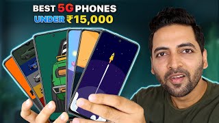 Best 5G Phones You Can Buy Under ₹15000 July 2023 [upl. by Tildy52]