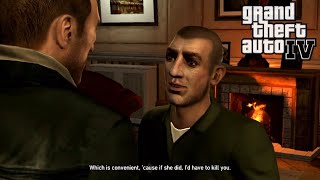 GTA IV  Mission 46  HARBORING A GRUDGE PS3 1080p [upl. by Eltsyrk]