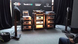 Wilson Benesch Endeavour speakers Ch Precision AirForce Two at Munich High End 2015 [upl. by Aikemet]