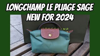 Longchamp Le Pliage Sage  New for 2024 [upl. by Onairam]