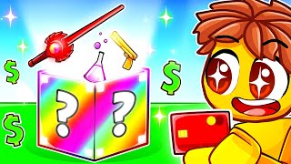 100000€ ausgeben für die SELTENSTEN LUCKY BLOCKS in Roblox [upl. by Riamu]