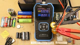 Fnirsi HRM10 internal resistance meter  test and teardown [upl. by Nellek]