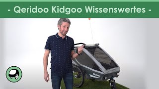 Alles Wissenswerte zum Qeridoo Kidgoo Kinderanhänger [upl. by Yetah430]