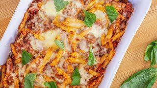 How To Make Chicken Parmesan Casserole By David Venable [upl. by Teillo]