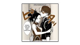 Shouto Todoroki x Momo Yaoyorozu doujinshi  Were cornered TodoMomo [upl. by Eetsirhc]