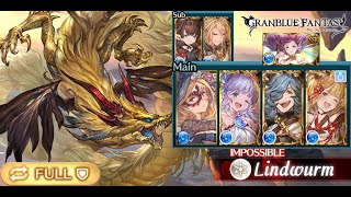 GBF Lindwurm Full Auto Water  グラブル リンドヴルム フルオート 水属性 [upl. by Wolfgram]