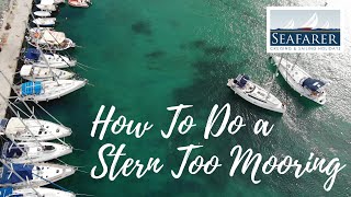 How to do a Stern to Mooring [upl. by Ingraham952]