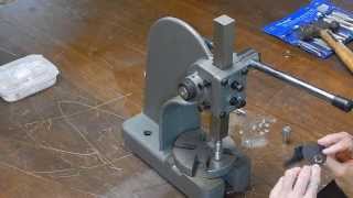 How to Make a Snap and Rivet Setter from an Arbor Press and Dies [upl. by Menzies]