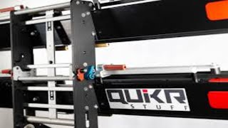 Heavy Duty Bike Rack QuikRStuff Mach 2 Installed amp Loaded [upl. by Odranar786]