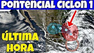 🔴ESTE CICLON SE ACERCA A MEXICO ALERTA MAXIMA [upl. by Aleakam]