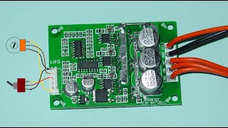 Bürstenlosen Gleichstrommotor BLDC EC mit JY01 Modul ansteuern [upl. by Yojal760]