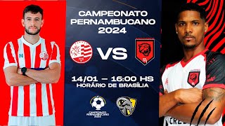 NÁUTICO X FLAMENGO DE ARCOVERDE  CAMPEONATO PERNAMBUCANO  JOGO COMPLETO [upl. by Moses]