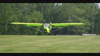 CGS Aviation Hawk Classic II Take Off Scottsburg IN Airport 0509 [upl. by Aselehc]