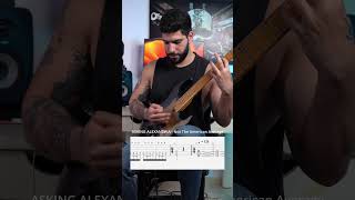 3 Similar Metalcore riffs with TABS guitar shrots metalcore metal [upl. by Ehcsrop]