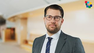 Dagens partiledarsamtal Jimmie Åkesson Sverigedemokraterna [upl. by Nwahsyd]