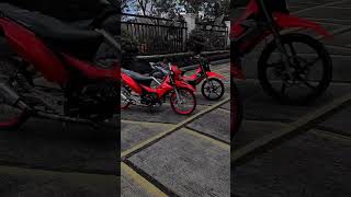 XRM FI 125 STREET BIKE THAI CONCEPT RED COLOR MONTAGE DJ ARJAY VIDEOS [upl. by Anav757]