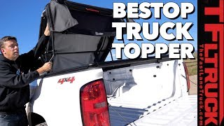 This New Folding Truck Topper is Easier Than Ever  Bestop For Trucks [upl. by Anailli782]