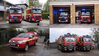 Oxfordshire Fire amp Rescue Service  Rescue Tender amp Prime Movers amp More  Blue Light amp Siren Demo [upl. by Ronald6]