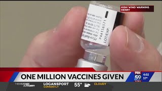 1 million vaccines given [upl. by Clarkson]