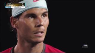 Nadal vs Federer  Australian Open 2014 SF Highlights [upl. by Hanid]