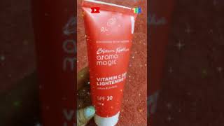 💕Aroma magic vitamin C lightening gel sunscreen SPF 30shortspkfashionamp beauty [upl. by Gian460]