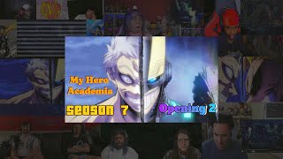 My Hero Academia Season 7 Opening 2 Curtain Call Reaction Mashup [upl. by Eiffub]