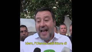 SALVINI TOGLIERE LA CITTADINANZA A CHI COMMETTE REATI [upl. by Nodrog]