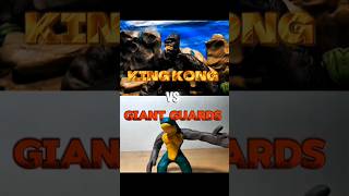 KING KONG VS GIANT GUARDS edit plasticine animation claymotion danmator [upl. by Iggy513]