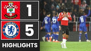 HIGHLIGHTS Southampton 15 Chelsea  Premier League [upl. by Bork]