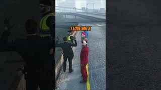 We FORCED A COP to JUMP OFF a bridge for Mr K gtarp changgang [upl. by Wharton]