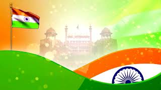 26 January background Video  copyright free Republic day animated background for wishes and news [upl. by Thessa]