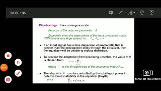 EC8652WIRELESS COMMUNICATIONUNIT4EQUALIZATION ALGORITHMSMAMSE [upl. by Aili]