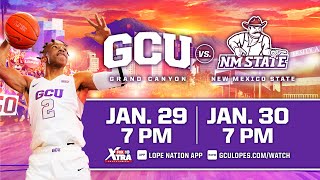 GCU Mens Basketball vs New Mexico State  Jan 30 2021 [upl. by Eirrab]