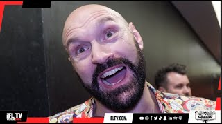 YOU GOT COCKY amp GOT KNOCKED OUT  TYSON FURY REACTS TO ANTHONY JOSHUA DESTROYING FRANCIS NGANNOU [upl. by Teillo]