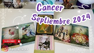 Cancer Septiembre 2024 Necesitas armonia ⚖️💫 Tarot Amor y Trabajo [upl. by Ttenaj]