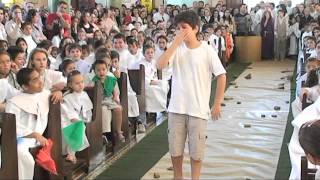 Apresentação dos coroinhas sobre a vida de São Tarcísio [upl. by Weigle720]