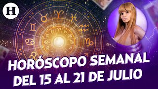 Horóscopos de la semana con Mhoni Vidente del 15 al 21 de julio [upl. by Ainivad]