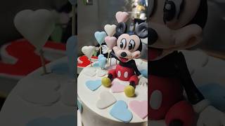 Suger paste Mickey mouse cake [upl. by Eened]