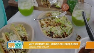 Moe’s Southwest Grill releases new Chili Crisp Chicken [upl. by Eibreh]