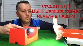 CYCLIQ FLY 12 FAULT Bike Front Camera light combo FAULTY BATTERY Joy turns to despair [upl. by Bouley598]