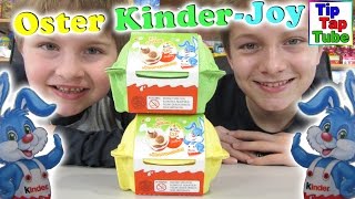 Kinder Joy Überraschungs Ei Serie Ostern Spielsachen auspacken und spielen Frohe Ostern Kinderkanal [upl. by Gilba341]