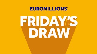 The National Lottery EuroMillions draw results from Friday 29 March 2024 [upl. by Seuqramed]