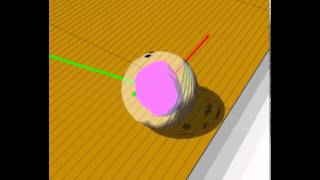 Bowling Ball with Axis Point Animation [upl. by Frager]