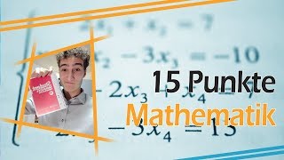 15 Punkte in Mathe Oberstufe  So gehts [upl. by Jagir457]