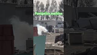 How fumigation machine looks while workingsatisfying shorts asmr [upl. by Bertolde]