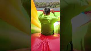 Come and feel the joy of the inflatable slide inflatable inflatableslide slide funtime [upl. by Grube956]