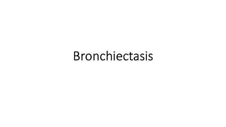 Bronchiectasis [upl. by Staci]