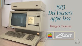 1983 Del Yocams Apple Lisa  LisaDraw LisaCal LisaWrite Test [upl. by Arriek]