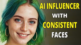 Create Consistent Character For AI Influencers  Fooocus Tutorial in Google Colab for FREE [upl. by Nicoline]